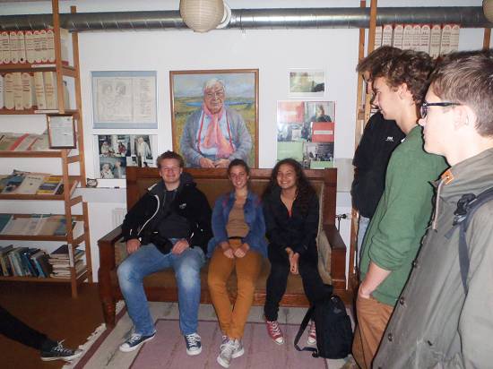 Aalborg Katedralskole visit Nordic Folkecenter for Renewable Energy