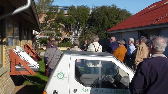 Frederikshavn Housing Association visit Nordic Folkecenter