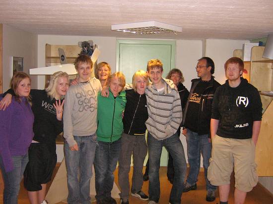 Sjoerringvold Continuation School visit the Folkecenter