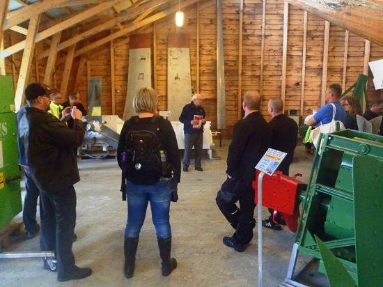 The wind turbine operator education visit Nordic Folkecenter for Renewable Energy