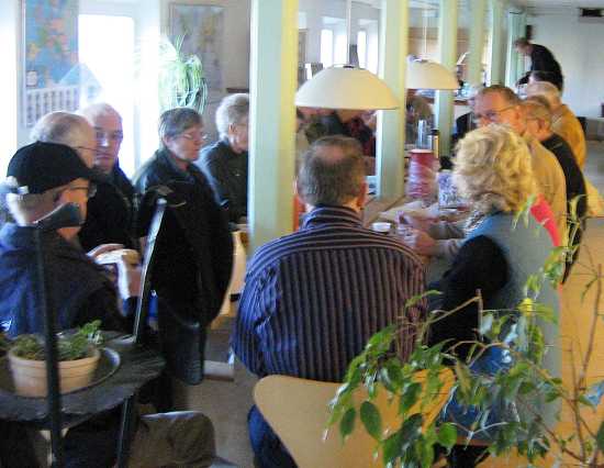 Danish Metalworkers senior club Holstebro visit The Nordic Folkecenter